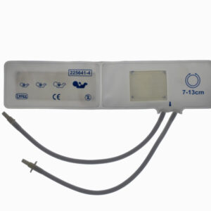 Disposable NIBP Cuffs Double Tube 7cm X 14cm Neonate