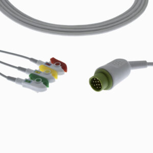 L & T 12 pin 3 Lead Clip Type ECG Monitor Cable / 22EMLT12P3GI