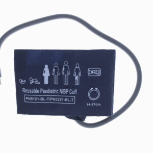 Reusable NIBP Single Hose Cuff Paediatric 14cm to 21 cm Grey